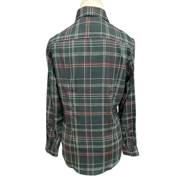 TUCKERNUCK The Shirt by Rochelle Behrens Signature Hunter Plaid Sz S - Picture 8 of 8